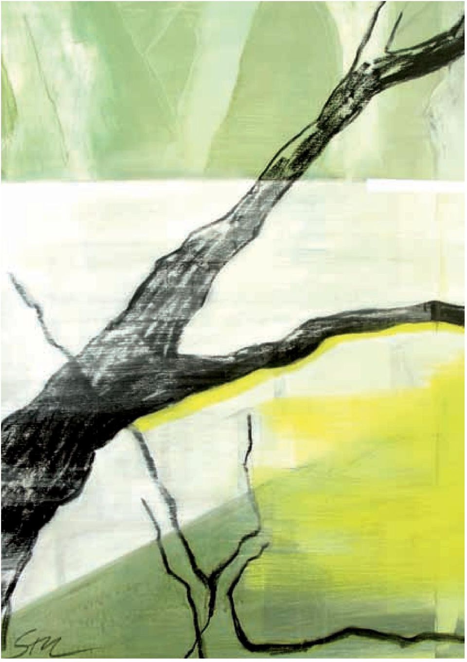 x 100 cm Nebelschwaden, 2008,