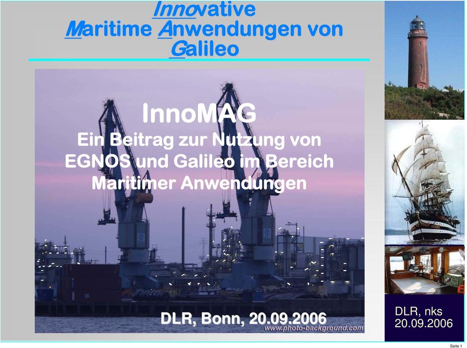 Nutzung von EGNOS und Galileo im
