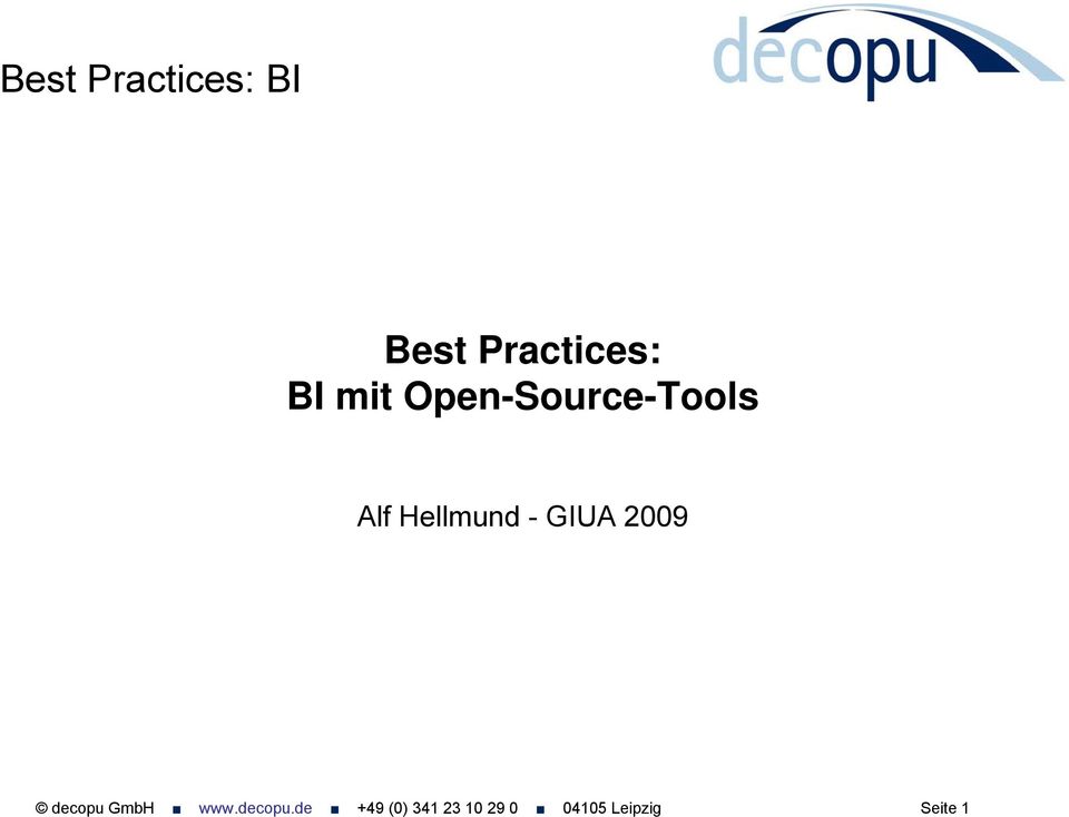 Open-Source-Tools