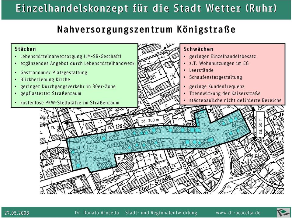 30er-Zone Versorgungsbereich gepflaste