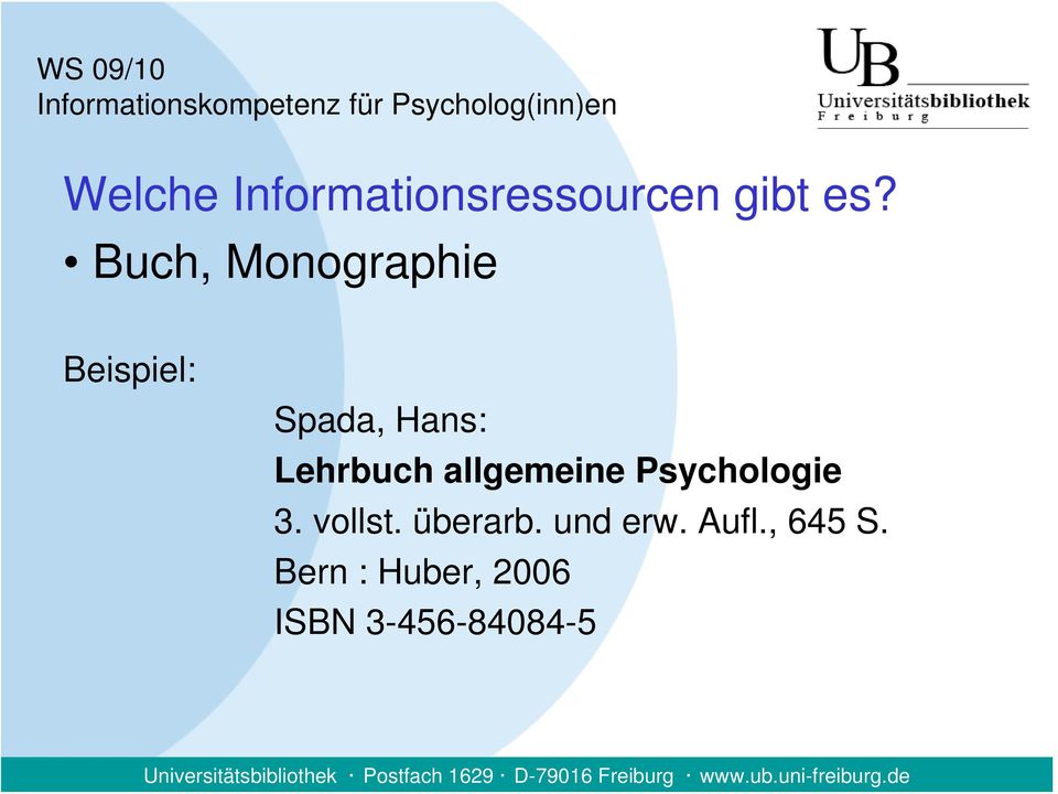 Lehrbuch allgemeine Psychologie 3. vollst.