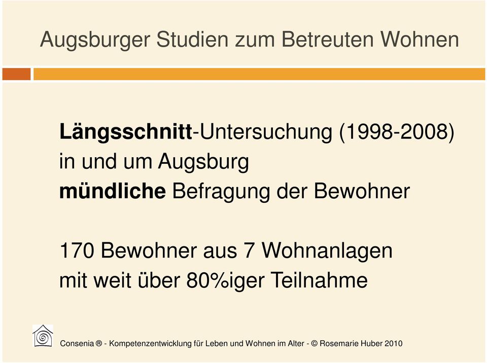 Augsburg mündliche Befragung der Bewohner 170