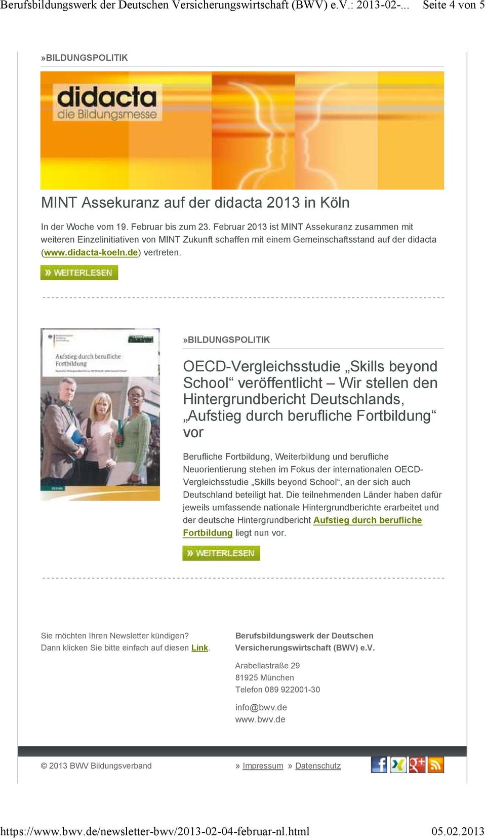 OECD-Vergleichsstudie Skills beyond School veröffentlicht Wir stellen den Hintergrundbericht Deutschlands, Aufstieg durch berufliche Fortbildung vor Berufliche Fortbildung, Weiterbildung und