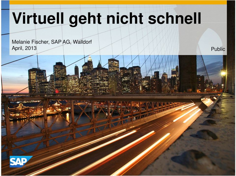 Fischer, SAP AG,