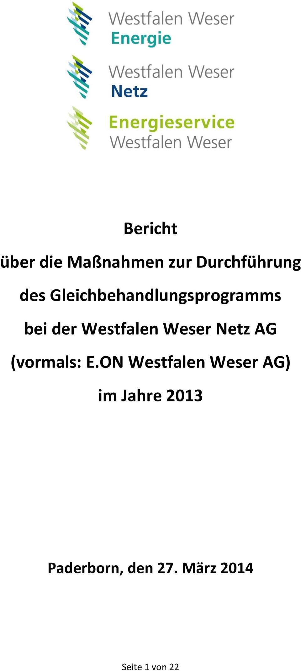 Weser Netz AG (vormals: E.