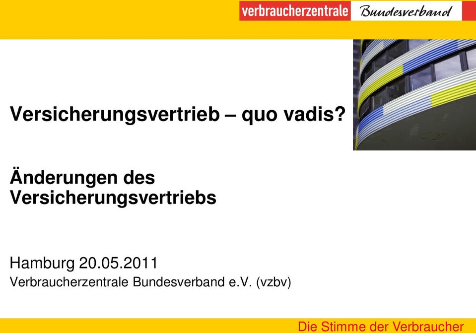 Versicherungsvertriebs Hamburg 20.