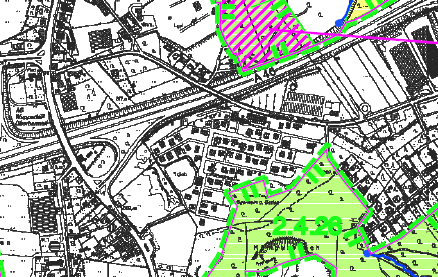1.4.5 Landschaftsplan Für den Landschaftsraum im Umfeld der Planung trifft der Landschaftsplan Wuppertal Nord - planerische Festsetzungen.