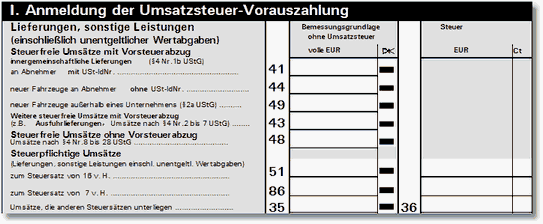 Seite 3 2.2. Zahlungseingang in 2012 (Sollversteuerung) Bei der Sollversteuerung entsteht die Umsatzsteuer nach vereinbarten Entgelten und damit bereits zum Zeitpunkt der Leistungserbringung bzw.