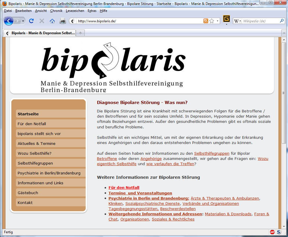 WEITERE INFORMATIONEN Flyer www.bipolaris.