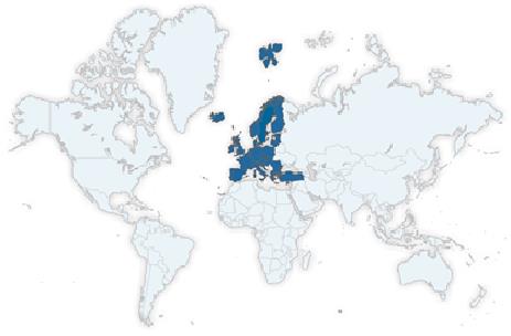 Erasmus+ und die internationale Mobilität Programmländer 28 EU-Mitgliedsstaaten sowie Island, Liechtenstein, Norwegen, die EJR
