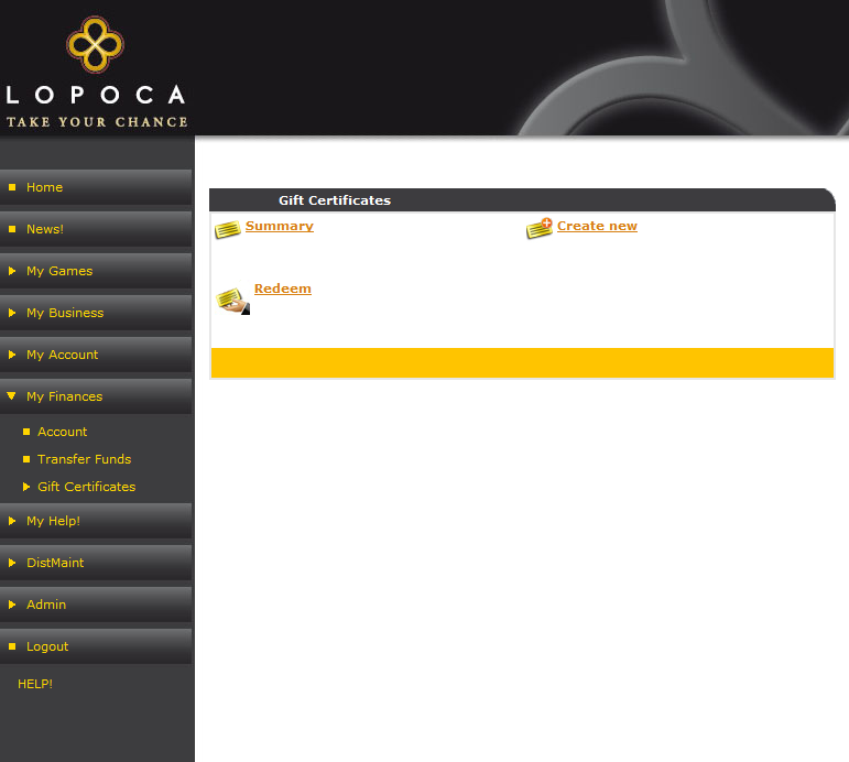 1) Login www.lopoca.