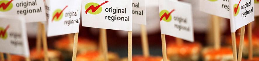 REGIONALPRODUKTE FÖRDERN Regionalkampagne ORIGINAL REGIONAL Zusammenschluss von 27