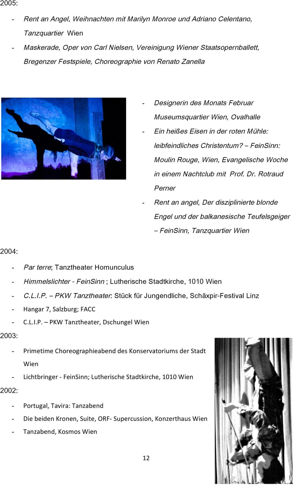 FeinSinn: Moulin Rouge, Wien, Evangelische Woche in einem Nachtclub mit Prof. Dr.