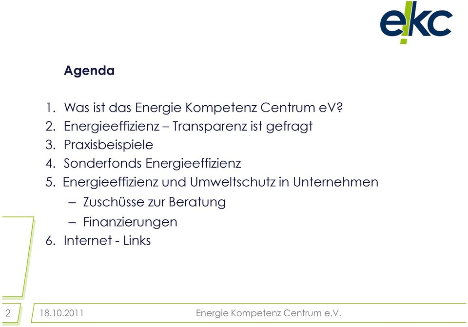 Sonderfonds Energieeffizienz 5.