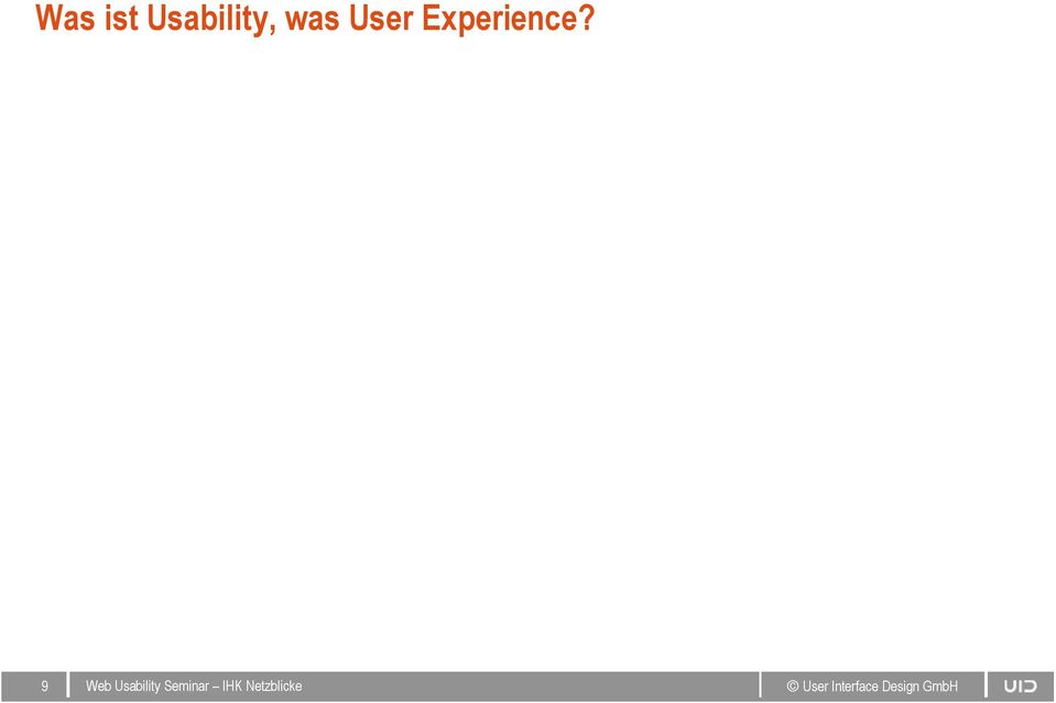 9 Web Usability