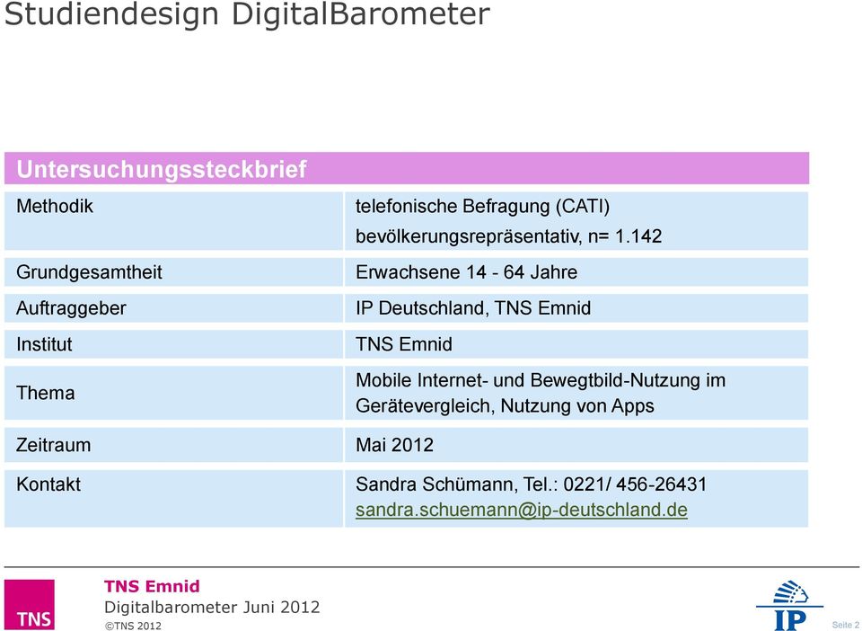 142 Erwachsene 14-4 Jahre IP Deutschland, Mobile Internet- und Bewegtbild-Nutzung im