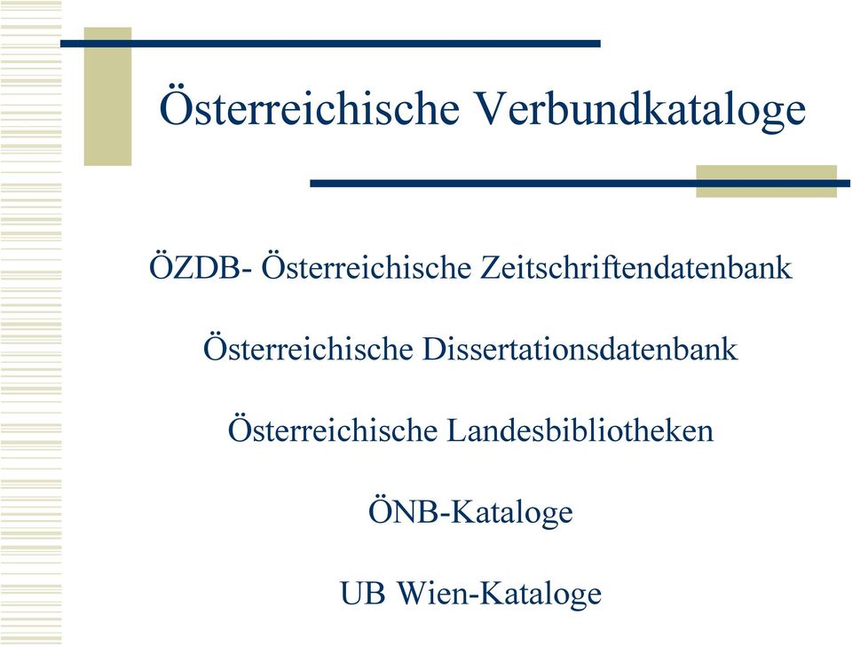 Österreichische Dissertationsdatenbank