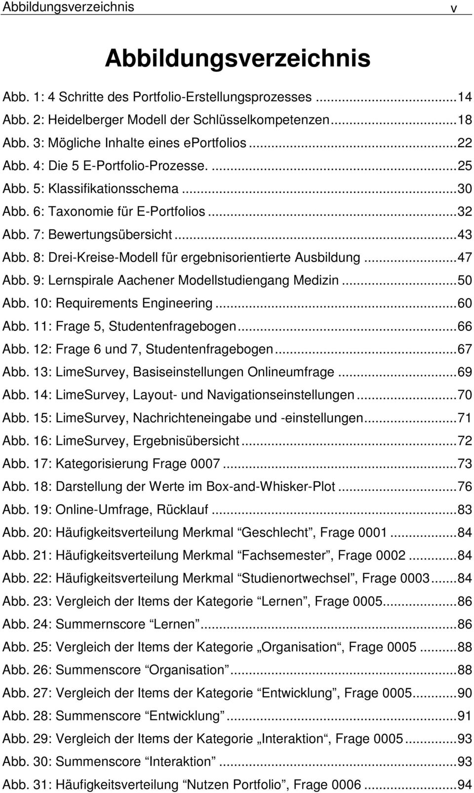 8: Drei-Kreise-Modell für ergebnisorientierte Ausbildung... 47 Abb. 9: Lernspirale Aachener Modellstudiengang Medizin... 50 Abb. 10: Requirements Engineering... 60 Abb.