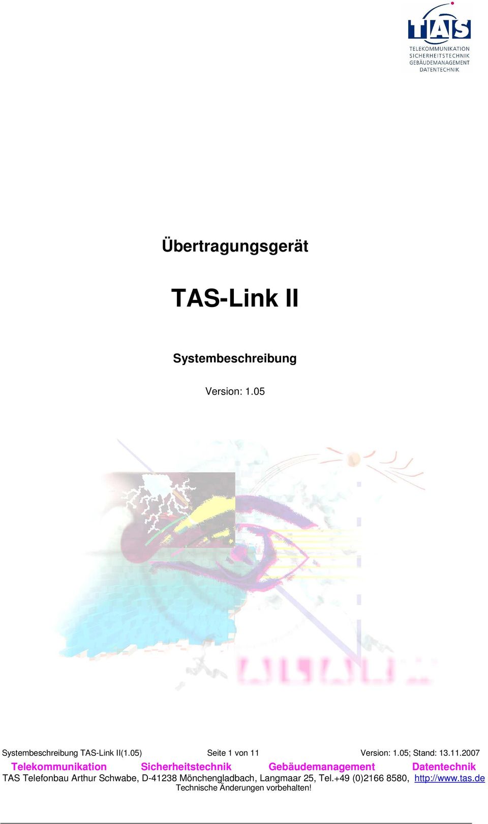 05 Systembeschreibung TAS-Link II(1.