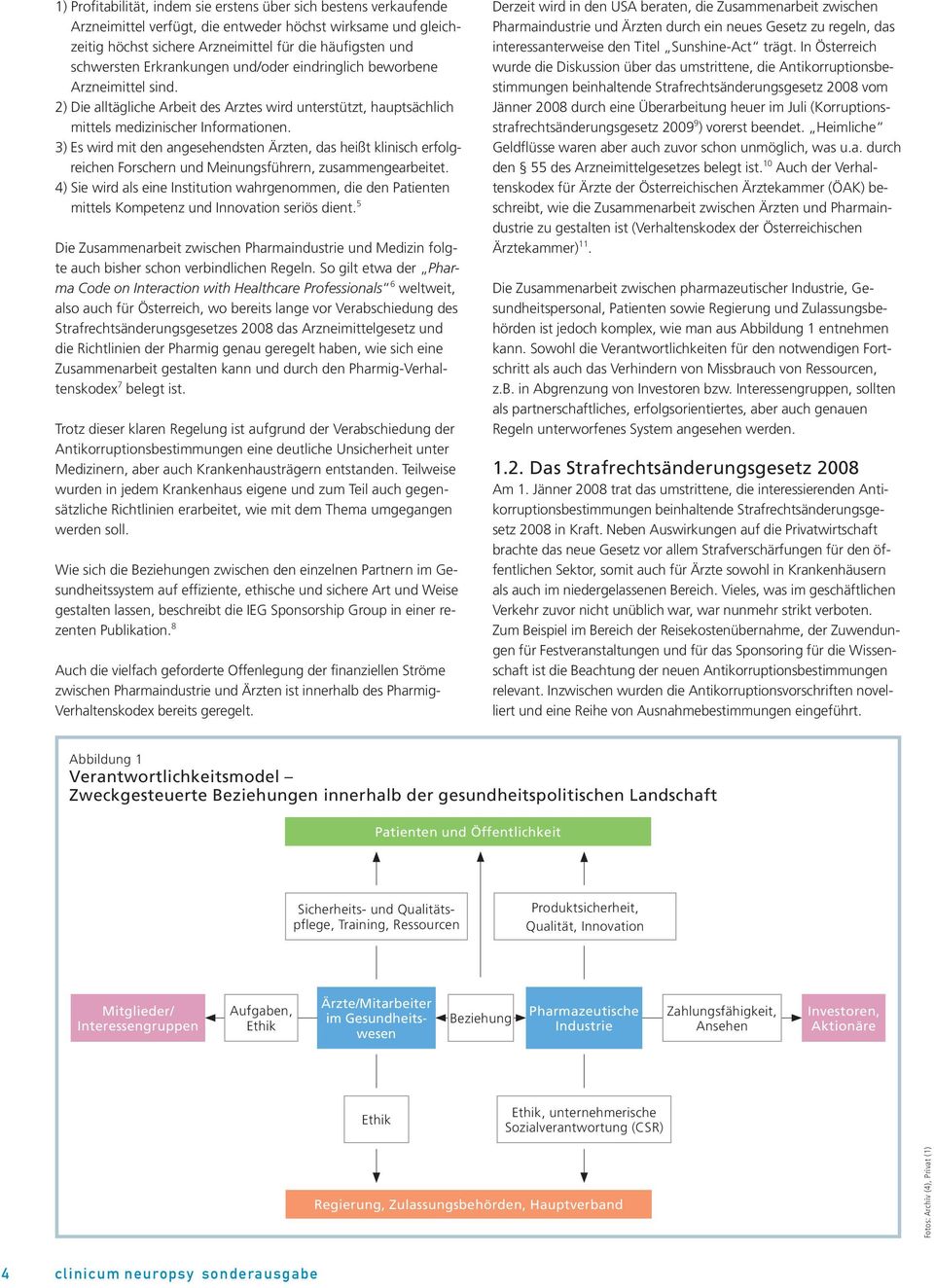 3) Es wird mit den angesehendsten Ärzten, das heißt klinisch erfolgreichen Forschern und Meinungsführern, zusammengearbeitet.