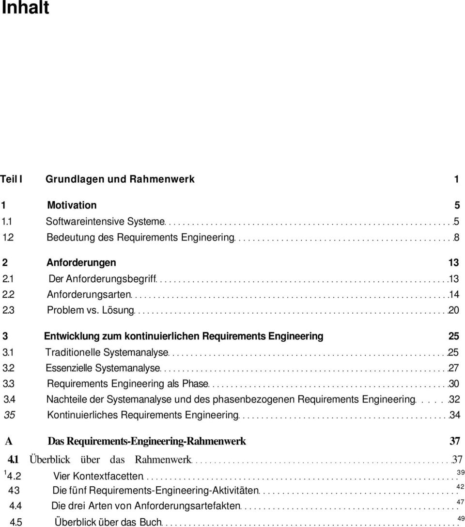 3 Requirements Engineering als Phase 30 3.