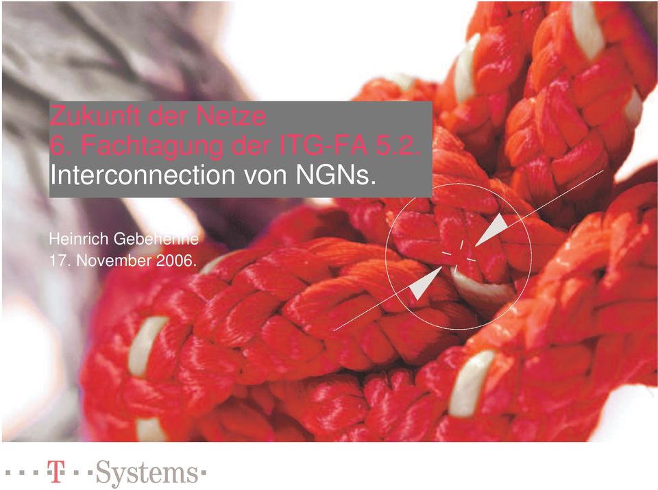 Interconnection von NGNs.