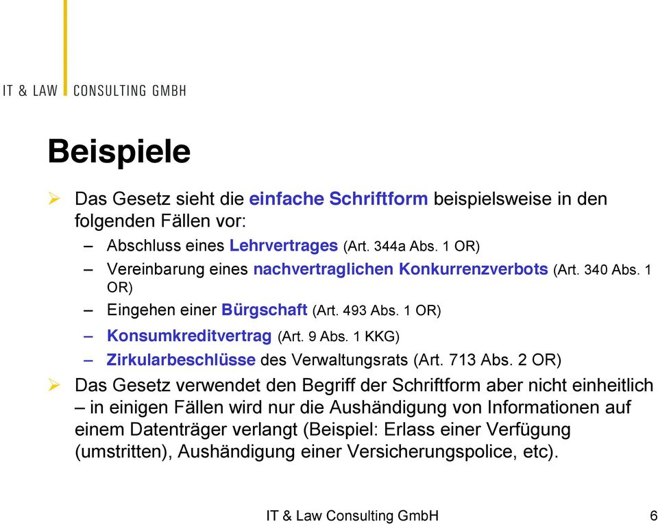 1 KKG) Zirkularbeschlüsse des Verwaltungsrats (Art. 713 Abs.