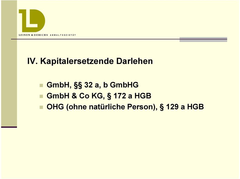 GmbH & Co KG, 172 a HGB OHG
