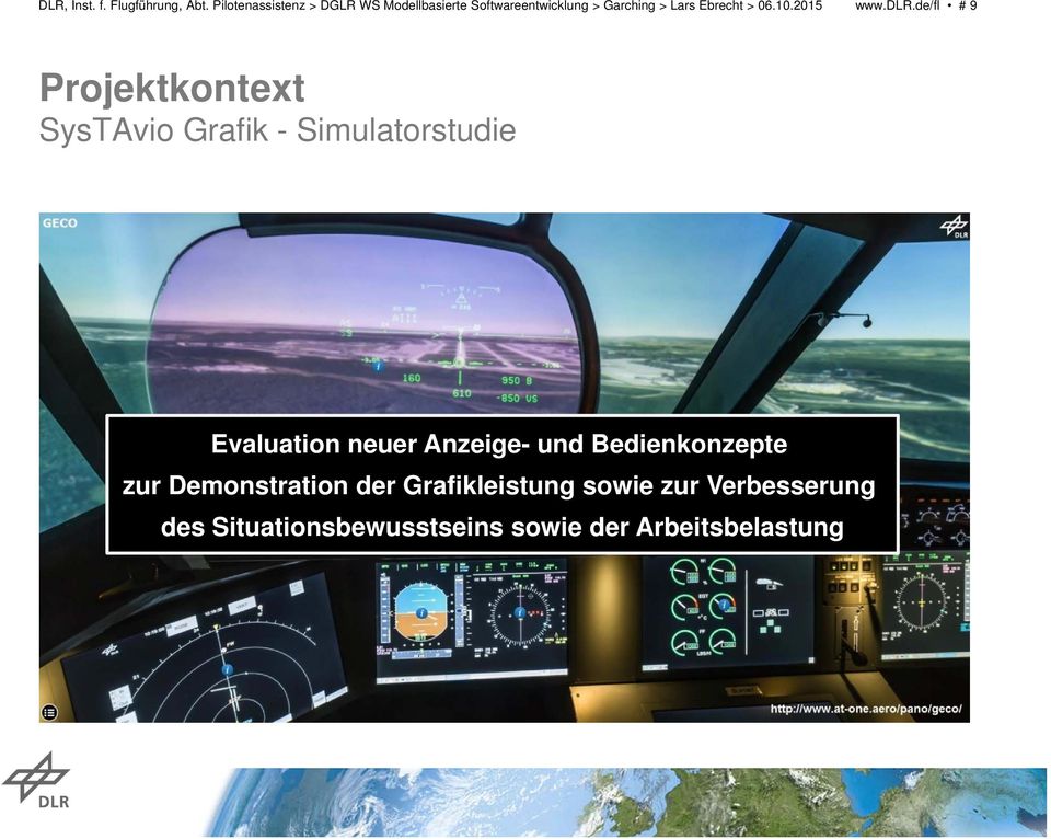 Simulatorstudie Evaluation neuer Anzeige- und