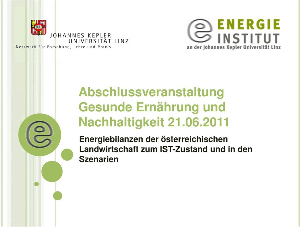 2011 Energiebilanzen der