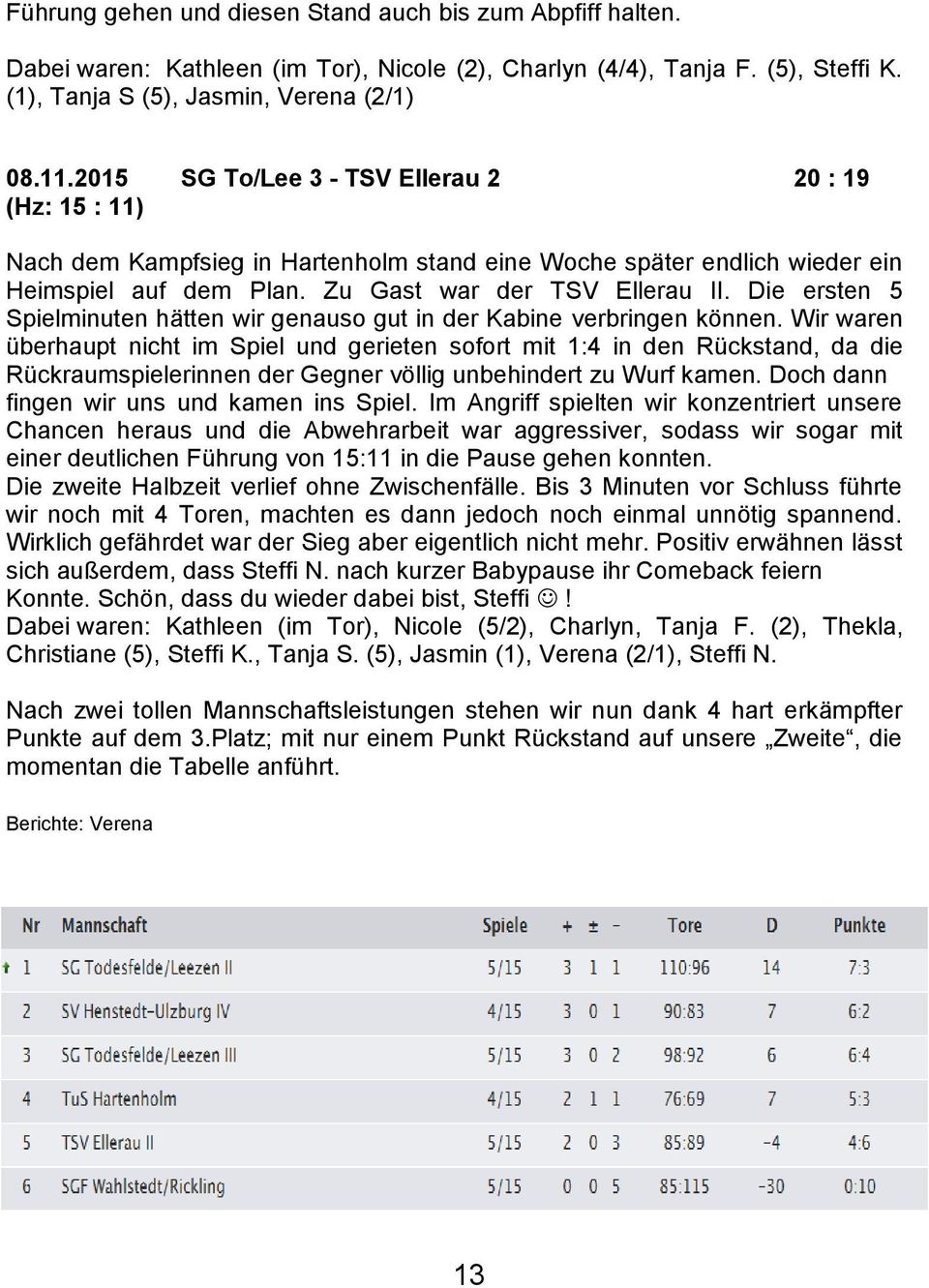 Die ersten 5 Spielminuten hätten wir genauso gut in der Kabine verbringen können.