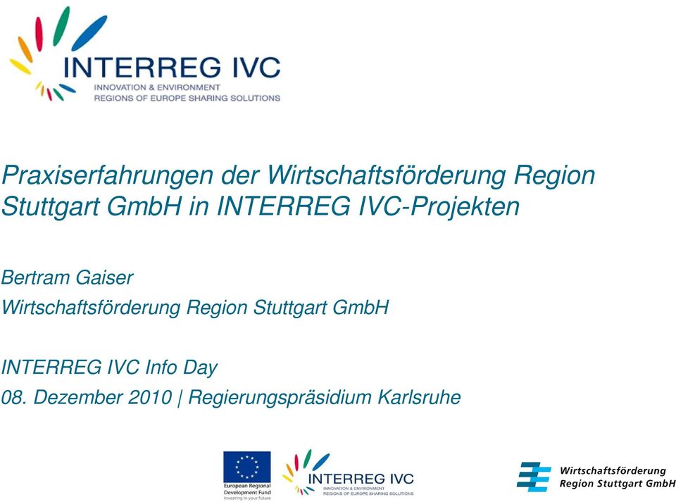 Gaiser Wirtschaftsförderung Region Stuttgart GmbH