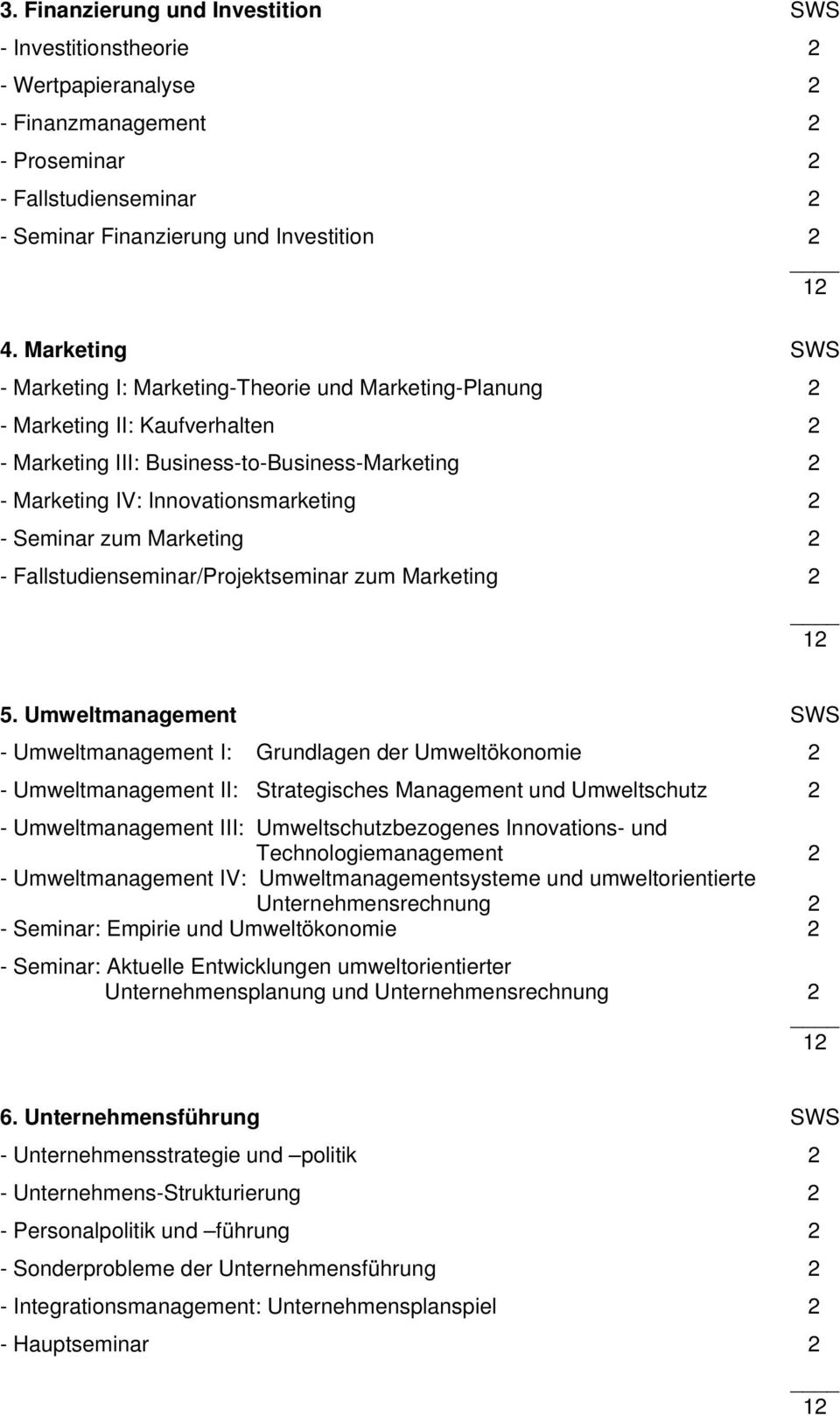 Seminar zum Marketing 2 - Fallstudienseminar/Projektseminar zum Marketing 2 5.