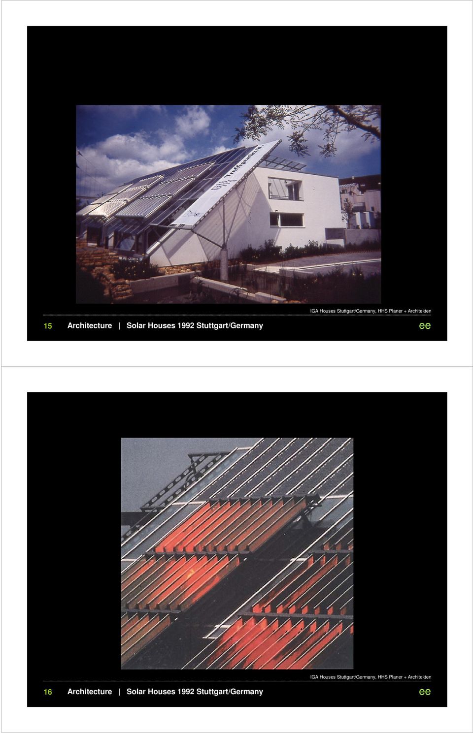 Architekten  Architekten 16 Architecture Solar Houses