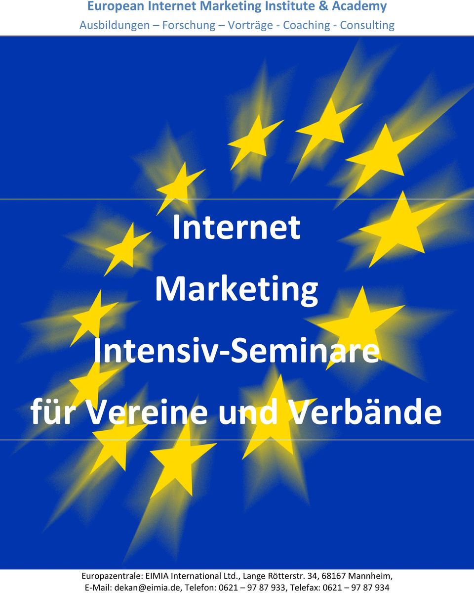 Coaching - Consulting Internet Marketing