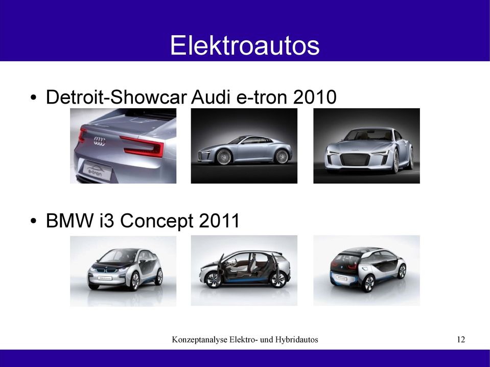 e-tron 2010 BMW i3 Concept