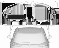 erkannt werden, die in den Innenoder Außenspiegeln möglicherweise nicht sichtbar sind. Die Sensoren des Systems befinden sich im Stoßfänger auf der linken und rechten Fahrzeugseite.