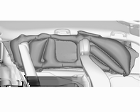 Sitze, Rückhaltesysteme 61 Der aufgeblähte Airbag dämpft den Aufprall, wodurch die Verletzungsgefahr für Oberkörper und Becken bei einem Seitenaufprall deutlich verringert wird.