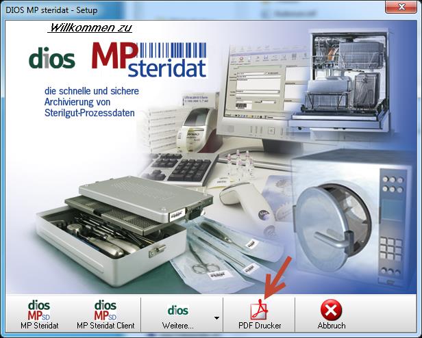 PDF Drucker Installation Nach der Installation, sollte der PDF Drucker installiert