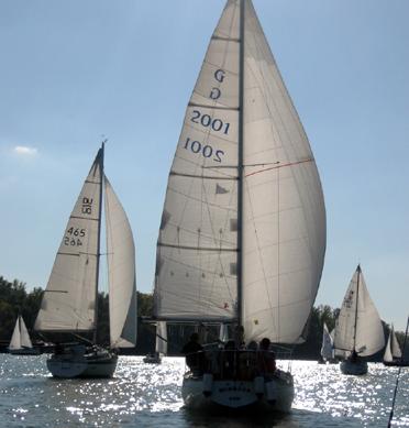 3. Oktober 2010 Das Blaue Band von Otterstadt die vereinsübergreifende Regatta für Segelboote
