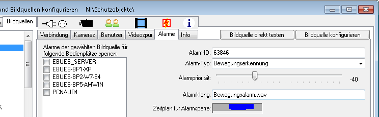 Alarme löschen Mit der neuen EBÜS-Version wurde auch das Benutzerrecht "Alarme löschen" eingeführt.