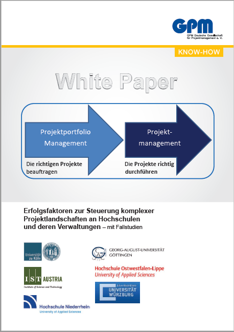White Paper PMOs an Hochschulen Erfolgsfaktoren zur Steuerung komplexer Projektlandschaften an