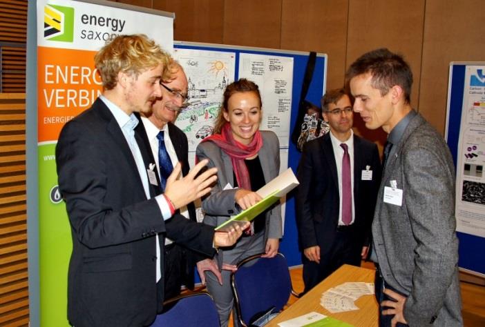 Organisation von Veranstaltungen, Konferenzen und Messeständen ENERGY SAXONY Gemeinschaftsstand auf der E-world energy & water 2016 ENERGY SAXONY SUMMIT 2015