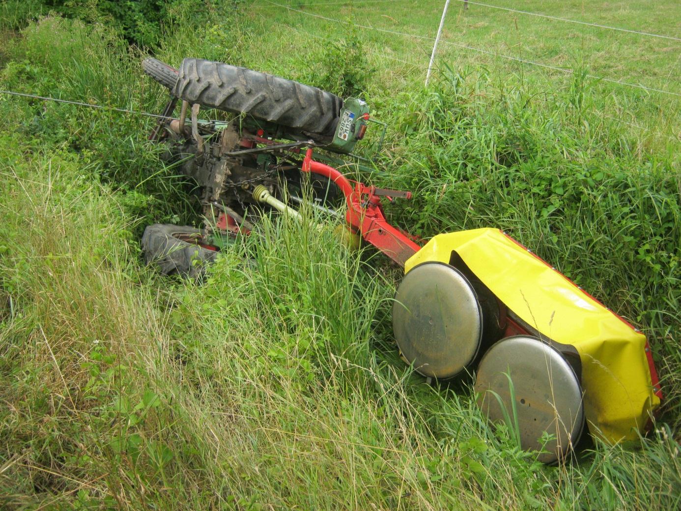 Bild: Tragisch endete das Jugendprogramm Ferien auf dem Bauernhof : Ein 49-jähriger Landwirt aus Gommersheim kam am 29.07.