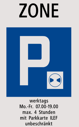 Die Stadtgebiete Effretikon und Illnau sind in drei Parkierzonen aufgeteilt. ZENTRUMSZONE (ZONE A) Im Zentrum von Effretikon und Illnau sind alle öffentlichen Parkplätze mit einer Parkuhr versehen.