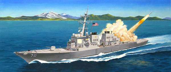 41,99 08/13 08/13 383410 83410 1/700 USS Colde DDG-67. Bausatz eines modernen US- Kampfschiffes mit über 180 Teilen und Photoätzteilen. Ständer liegt bei. Full-Hull oder Waterline baubar.