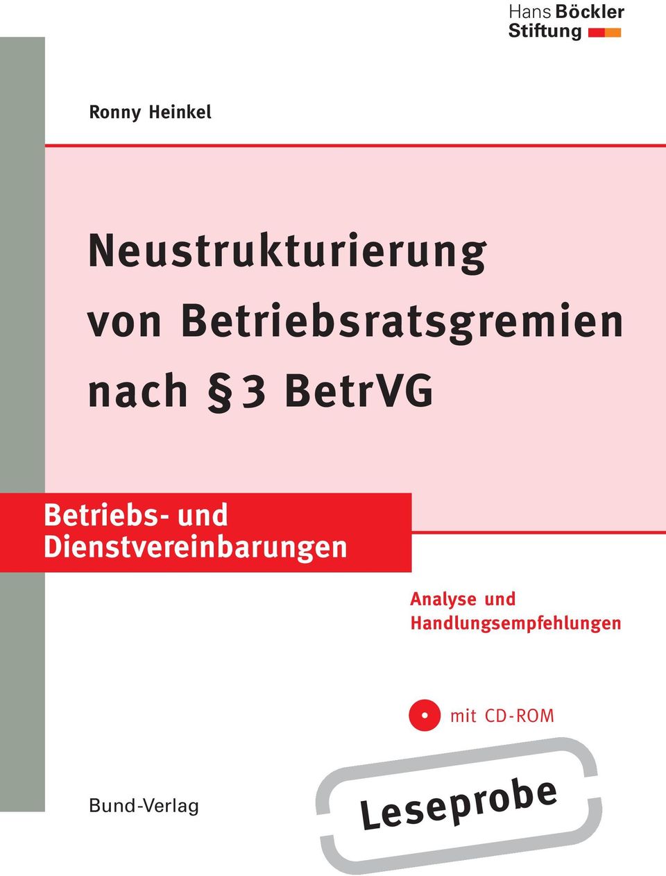 3 BetrVG Betriebs- und Dienstvereinbarungen