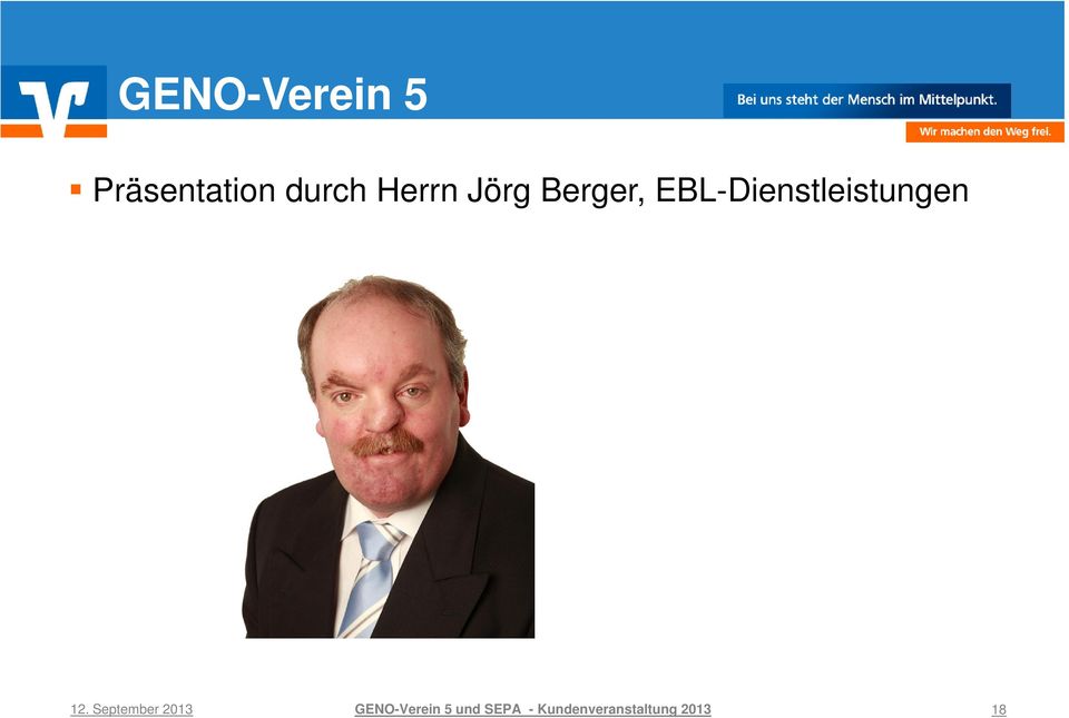Herrn Jörg Berger,