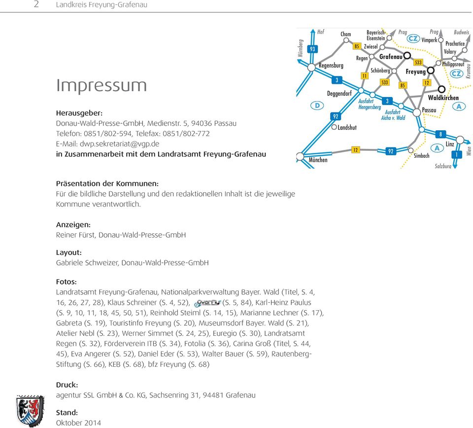 CZ 85 Ausfahrt 3 Hengersberg Ausfahrt Aicha v.