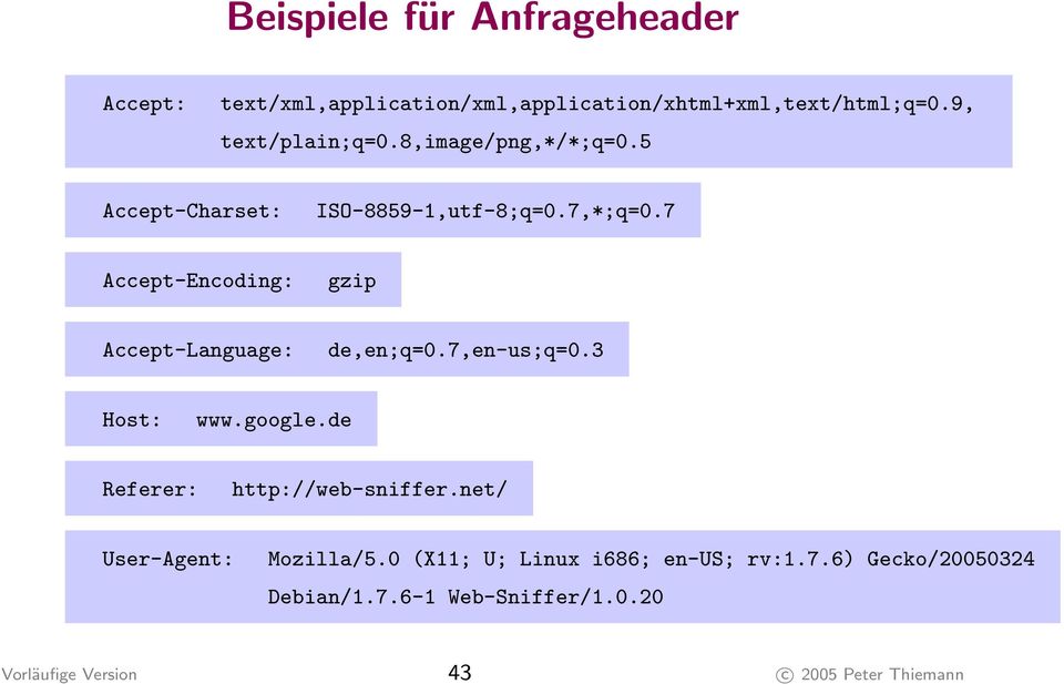 7 Accept-Encoding: gzip Accept-Language: de,en;q=0.7,en-us;q=0.3 Host: www.google.de Referer: http://web-sniffer.